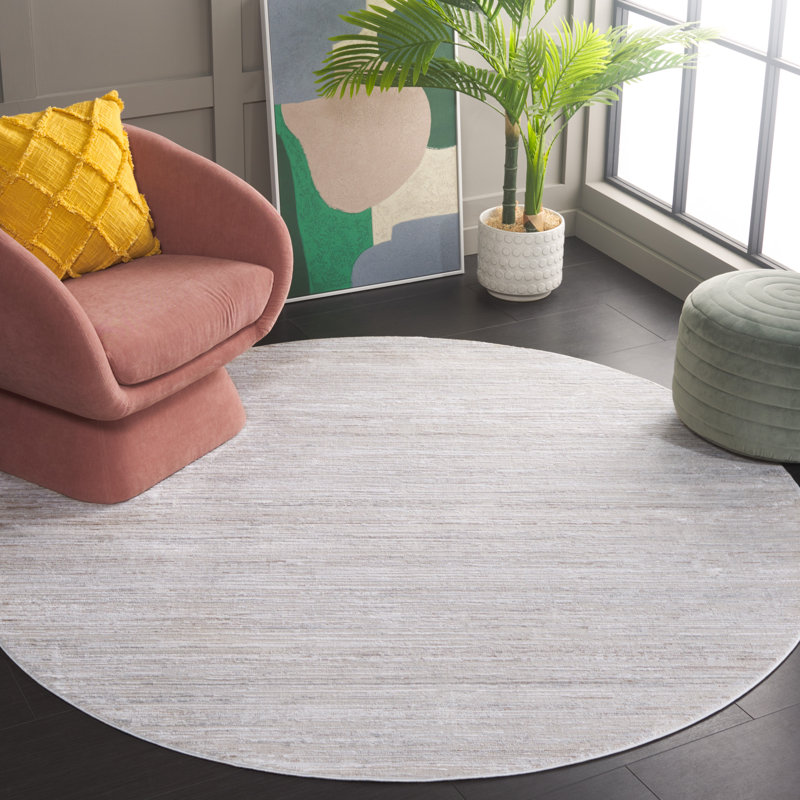 Tapis performance platine, Rond 6 pi 7 po