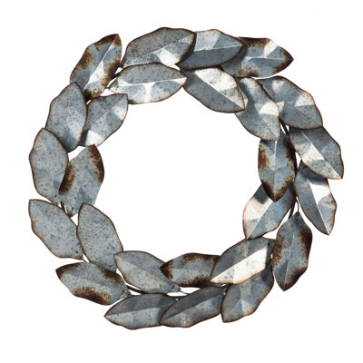 Couronne à feuilles en métal