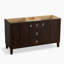 Ensemble de meuble-lavabo de salle de bain double 62 po en popeline™-30054049-30054163-38643614