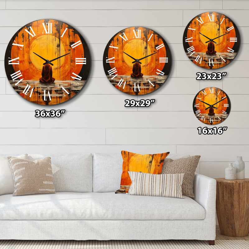 Horloge murale Bergeson, Grand