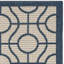 Tapis intérieur / extérieur beige / bleu Arneshia-20794359
