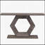 Table d'entrée sophistiquée avec structure de pieds innovante et finition de qualité supérieure pour diverses pièces-12750280