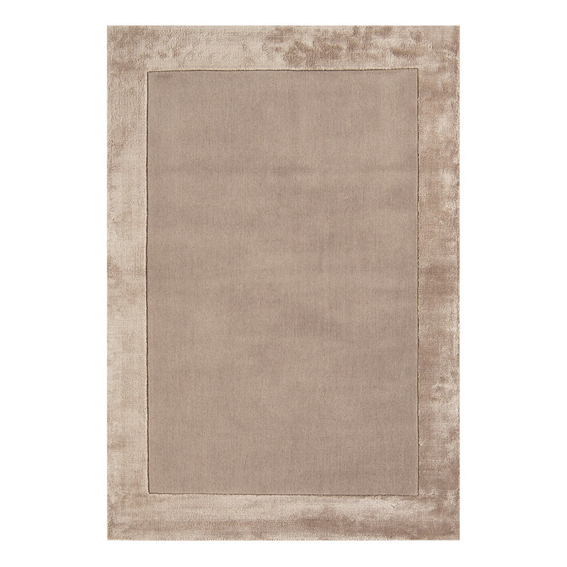 Gabriela Solid Colour Hand Woven Area Rug, Rectangle 120 x 170 cm 