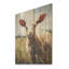 Brown Goat Farm Meadow I - Goat Animal On Wood Print-1348861695