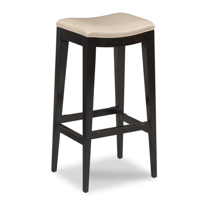 Petite Stool, Black, Bar Stool (30" Seat Height)