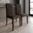 Wooden Dining Chair With Corduroy Cover-721146722