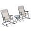 Ensemble de chaises berçantes pliantes Modern Outdoor Living