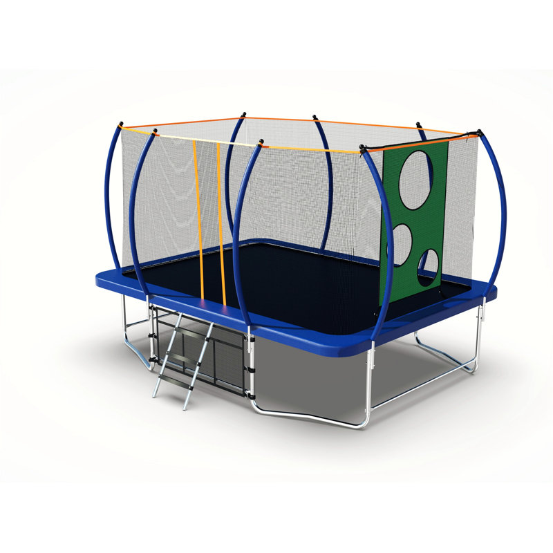Trampoline de style roman, filet de sécurité