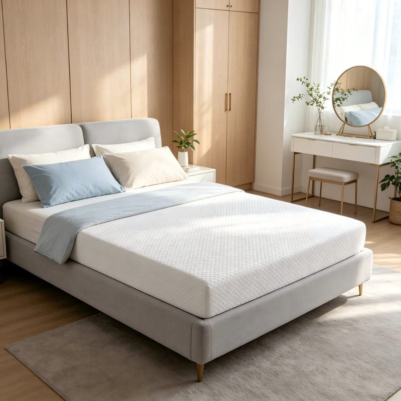 Memory Foam Mattress, 5", Lit simple