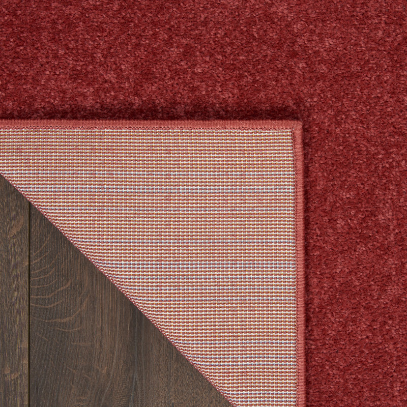 Tapis rouge intérieur / extérieur Nourison Essentials, Tapis de couloir 2 pi 2 po x 12 pi
