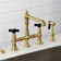 Duchess Double Handle Kitchen Faucet with Side Spray