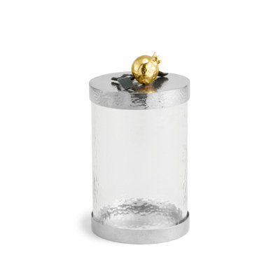 Butterfly Ginkgo Pomegranate Kitchen Canister