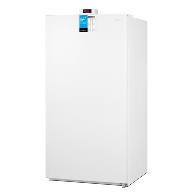 17 Cubic Feet Frost-Free Upright Freezer with Adjustable Temperature Controls and LED Light