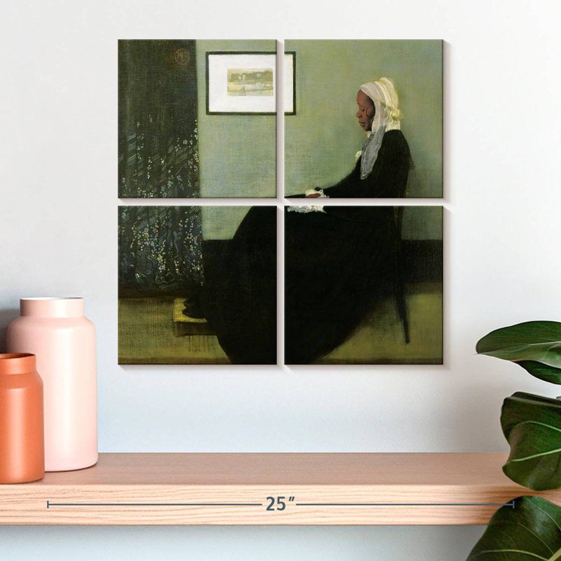 «Leisha Whistler's Mother Inspired», H 18 po x l 18 po