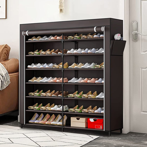 Mabiya 12 Pair Shoe Storage Cabinet Rebrilliant