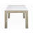 6Pc Dining Set Contemporary Style Marble Stone Table With Chairs Bench