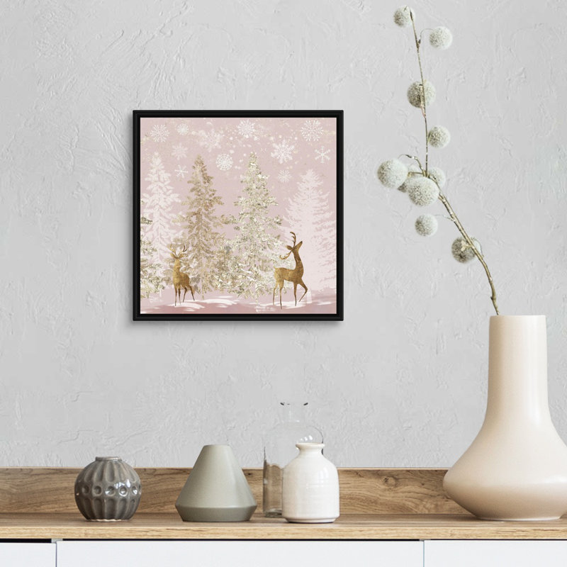«Most Wonderful Time», reproduction d'art sur toile, H 14 po x l 14 po, Impression encadrée, Noir