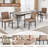 Modern Dining Chair with Metal Legs-2111032960
