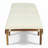 Outdoor Wood Chaise Lounge with Cushion