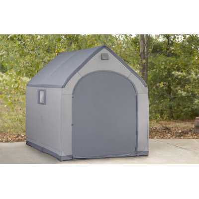6 ft. W x 7.5 ft. D Nylon Portable Storage Shed