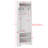 All In One Hall Tree, Corner Hall Tree With Shoe Bench, Corner Cabinet With Adjustable Shelf And 4 Hooks-2051866643