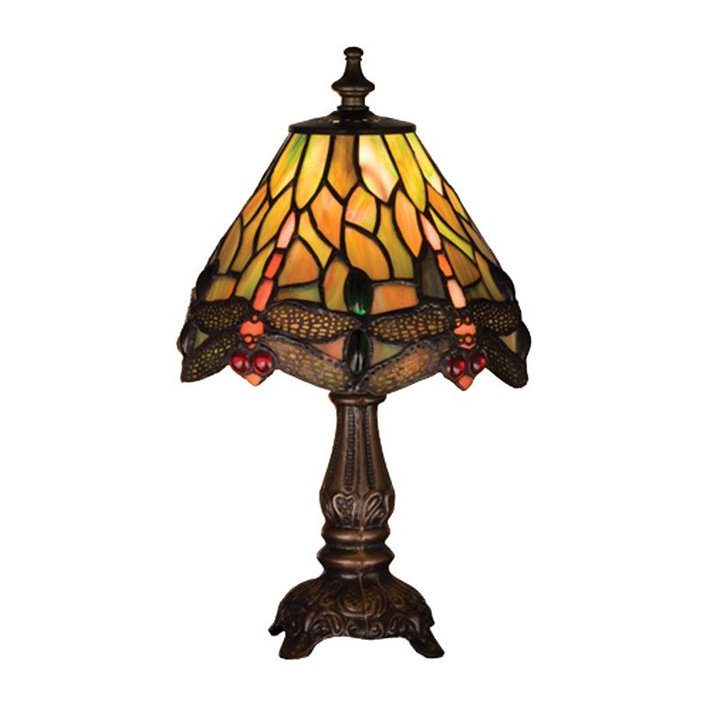 Tiffany Table Lamp, Amber