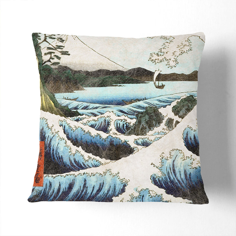 Square Throw Cushion, 55cm H x 55cm W x 20cm D