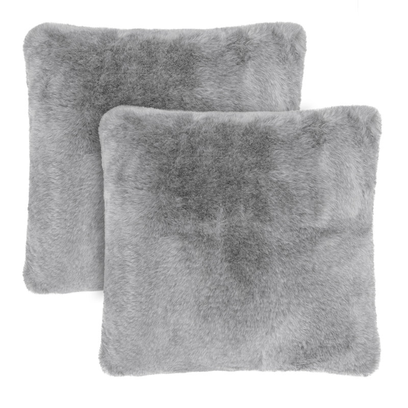 Housse de coussin Chanasya Bokeh, Argent