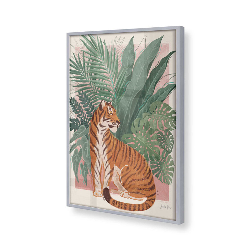«Jungle Majesty», Chrome poli, H 25,25 po x l 19,25 po