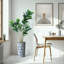 Arbre artificiel en pot moderne Ficus Lyrata-97704304