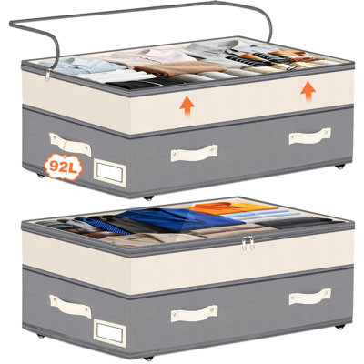 Rebrilliant Fabric Underbed Storage
