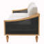 Canapé Mid-Century 70,9 po