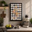 Artist's Palette in Repose Geometric - Wrapped Canvas-177024548-177024550