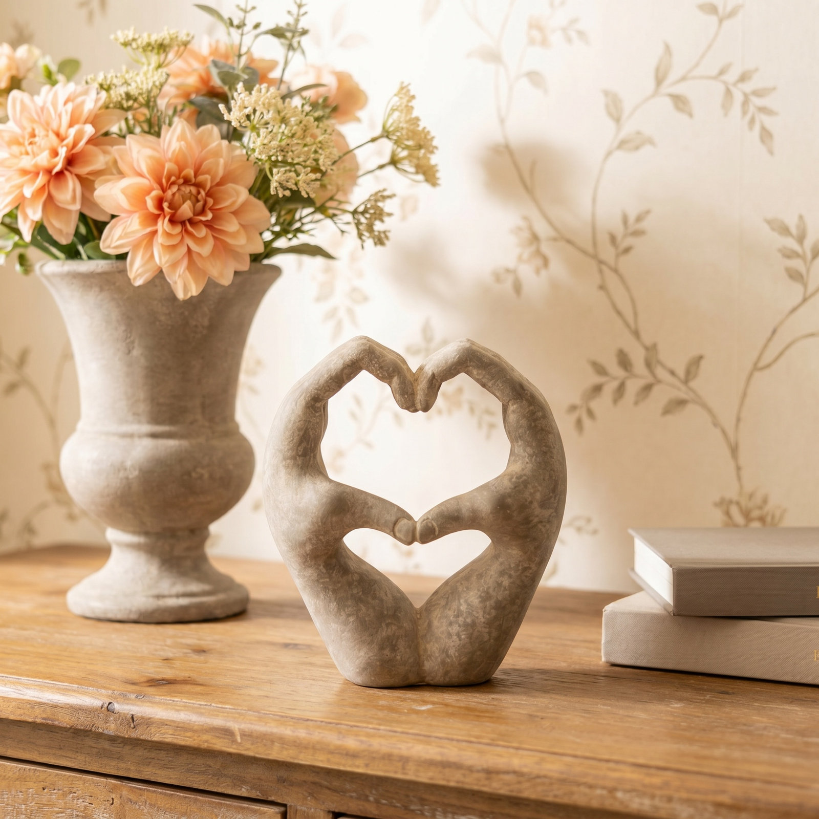  Resin Heart Hands