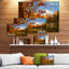 «Quiet and Silent Autumn Landscape», reproduction sur toile tendue-16487747