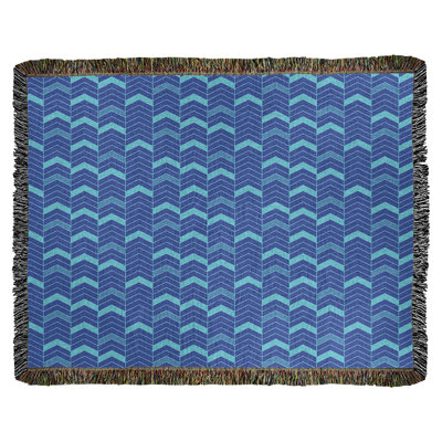 Couverture en coton tissé Rhonda