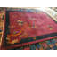 Antique Purple Color Filed Classic Floral Vase Pattern Chinese Deco Carpet
