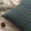 Ensemble de Noël de 2 housses de coussin écossais écossais en tartan écossais Farmhouse Classic