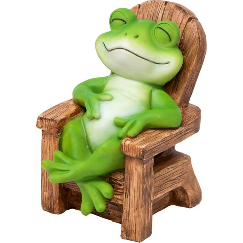 Grenouille dans une chaise
