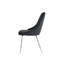 Chaise d'appoint, velours jaune avec pieds noirs-87543330-87543325
