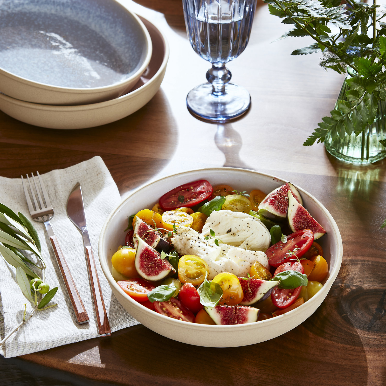 Minerals Stoneware Pasta Bowl