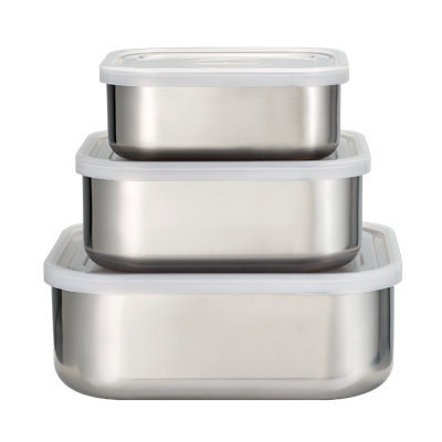 Ensemble de 3 contenants alimentaires