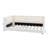 Twin XL Size Upholstered Daybed With Built-In Storage, L-Shaped Design With LED Strip And USB Ports, Linen Fabric Bed Frame-493853866-493853867
