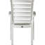 Chaise de patio empilable Isabell-26161413
