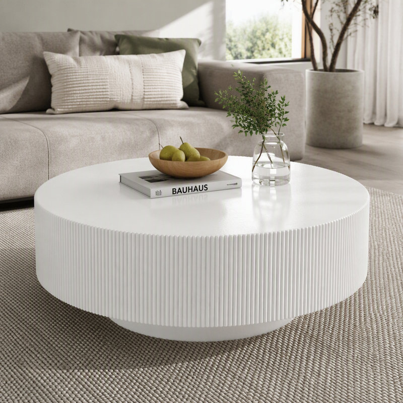 Table basse élégante Elegant Easy, Blanc