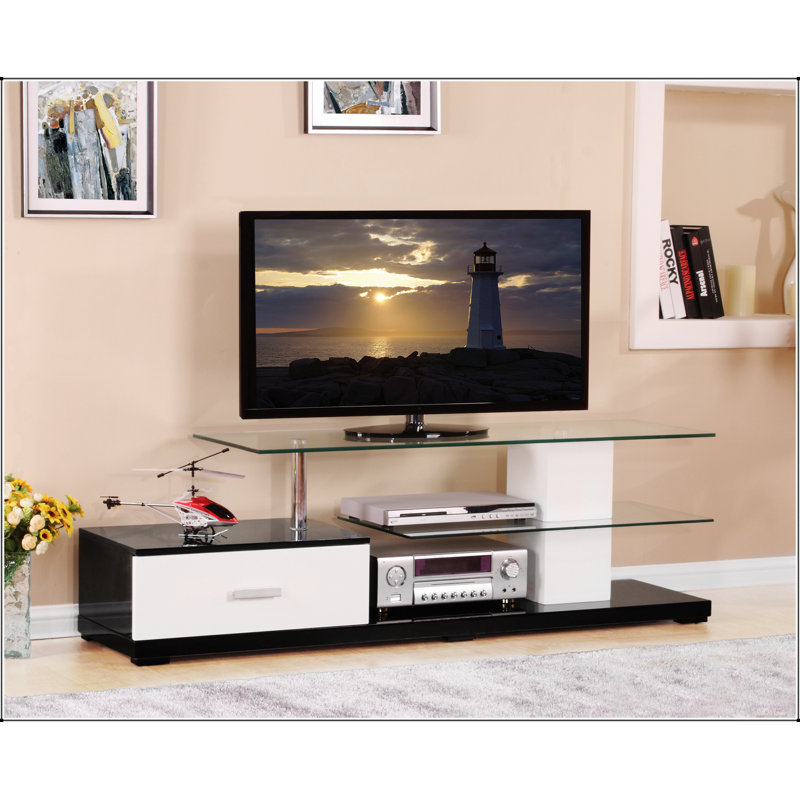Meuble télé Ivana & Finish, support stable, conception multifonctionnelle