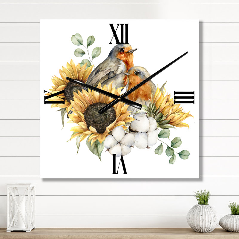 Metal Wall Clock, Small