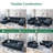 Tremee U Shaped Modular Velvet Sectional Couch-87326775