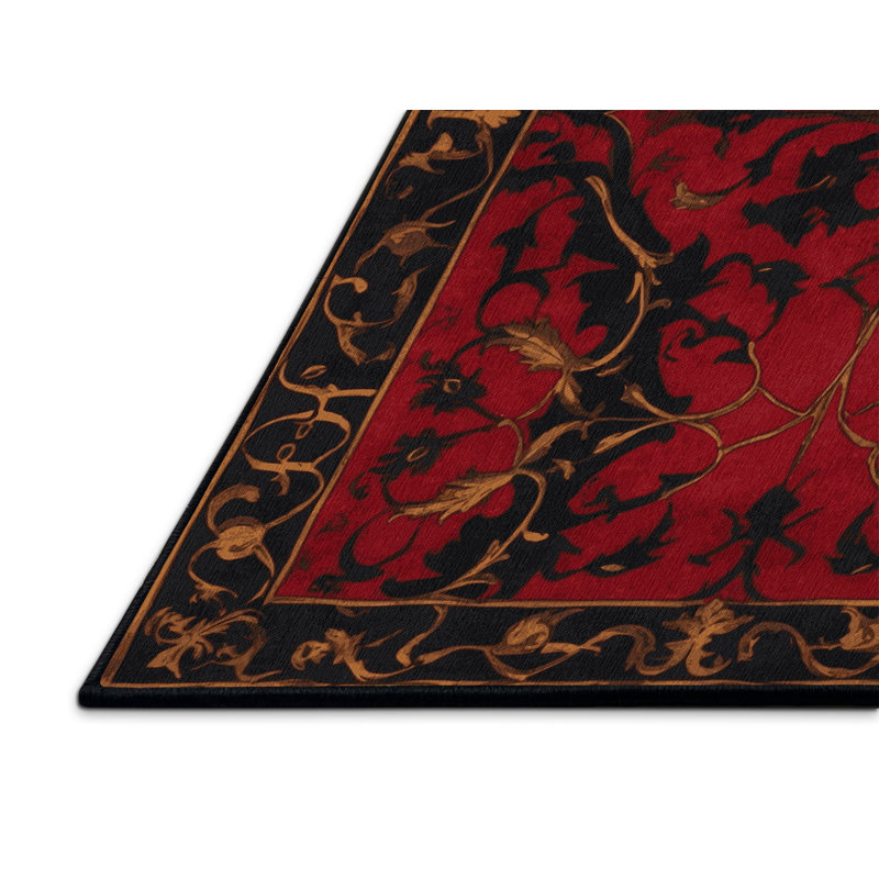 Seraphic Bloom Rug, Rectangle 5' x 8'