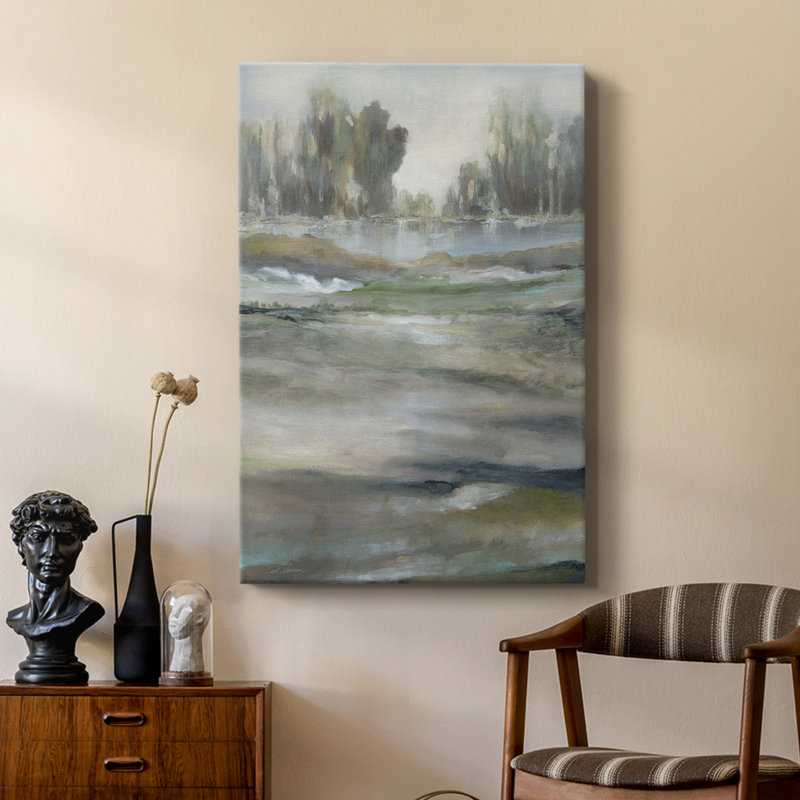 Lac Solitude - galerie Cavas sur mesure, H 48 po x l 32 po